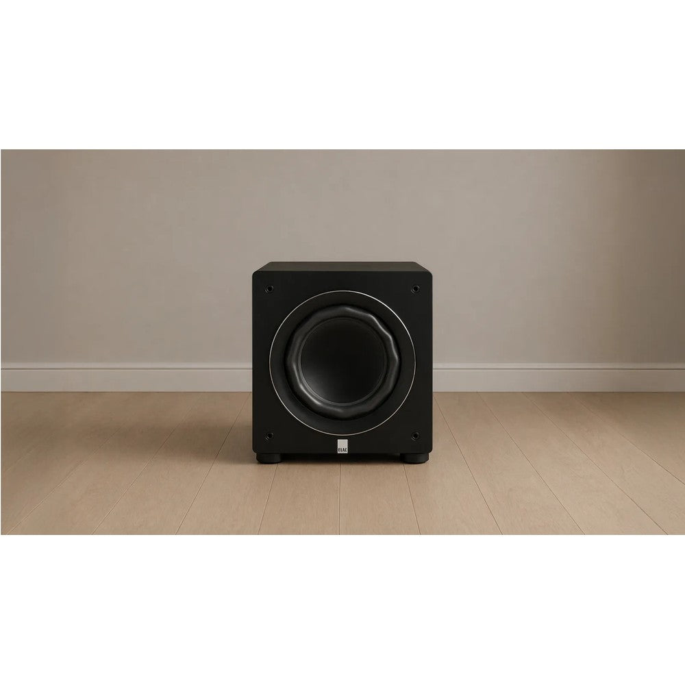 ELAC Varro RS500-SB Reference 10" powered subwoofer with Bluetooth app control and Auto EQ