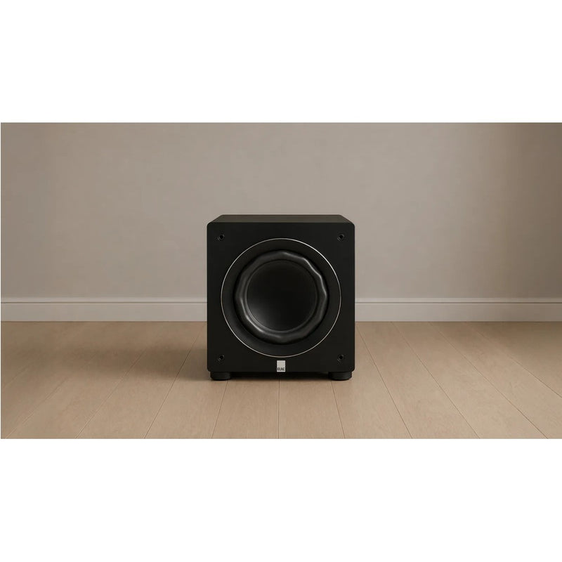 ELAC Varro RS500-SB Reference 10" powered subwoofer with Bluetooth app control and Auto EQ