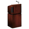 VENEER CONTEMPORARY TABLE LECTERN WITH SOUND AND BASE