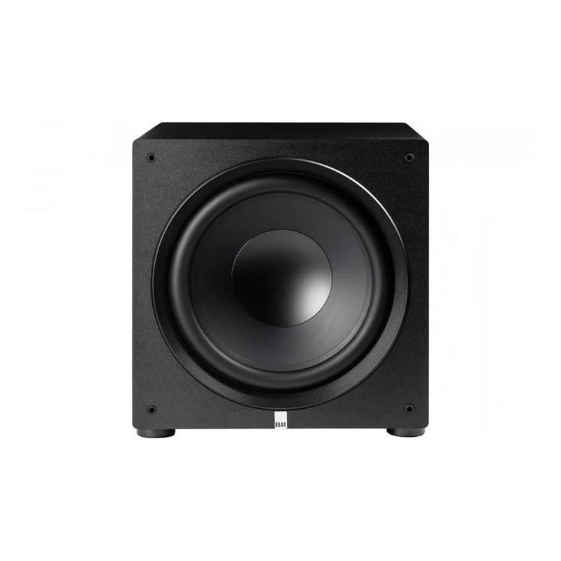 ELAC Varro PS500-BK Premium 15" powered subwoofer with Bluetooth app control and Auto EQ