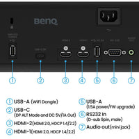 BenQ AH700ST 1080P Short Throw Laser Projector 4000 lumens