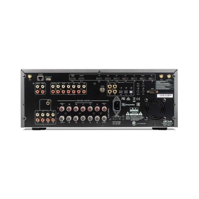 Arcam AVR11 7.2 channel home theater receiver 4K, 8K support with HDMI 2.1, Bluetooth&reg;, Chromecast built-in, and Apple AirPlay&reg; 2