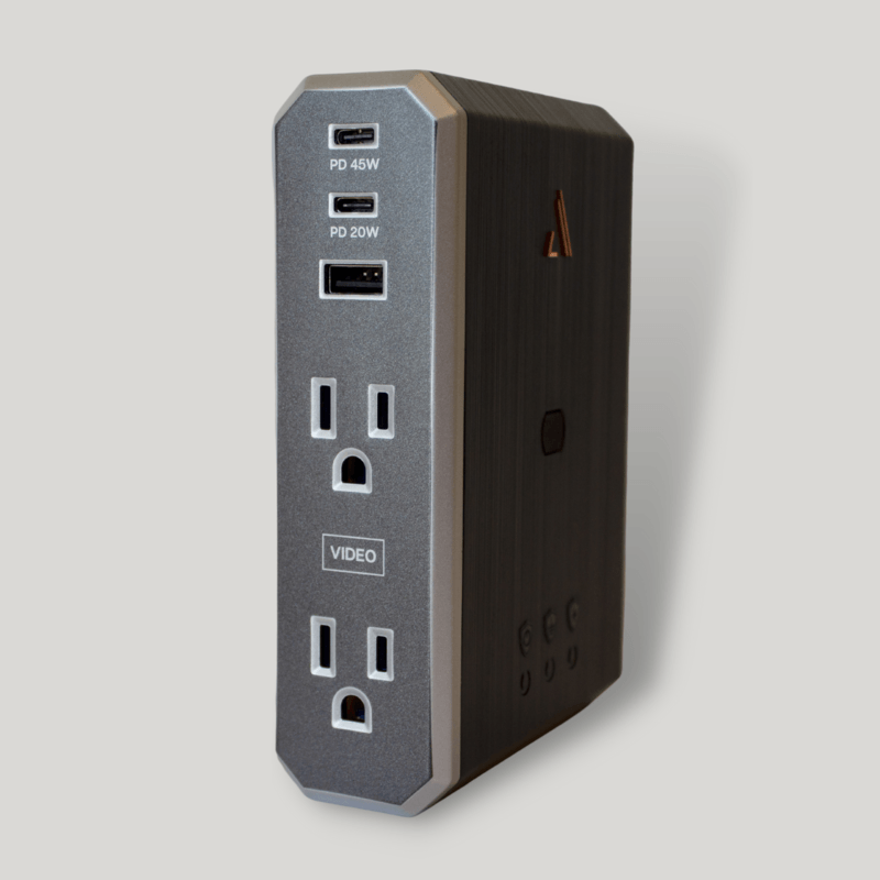 Austere VII Series Power 4-Outlet with Omniport USB+PD45 | 7S-PS4-US1
