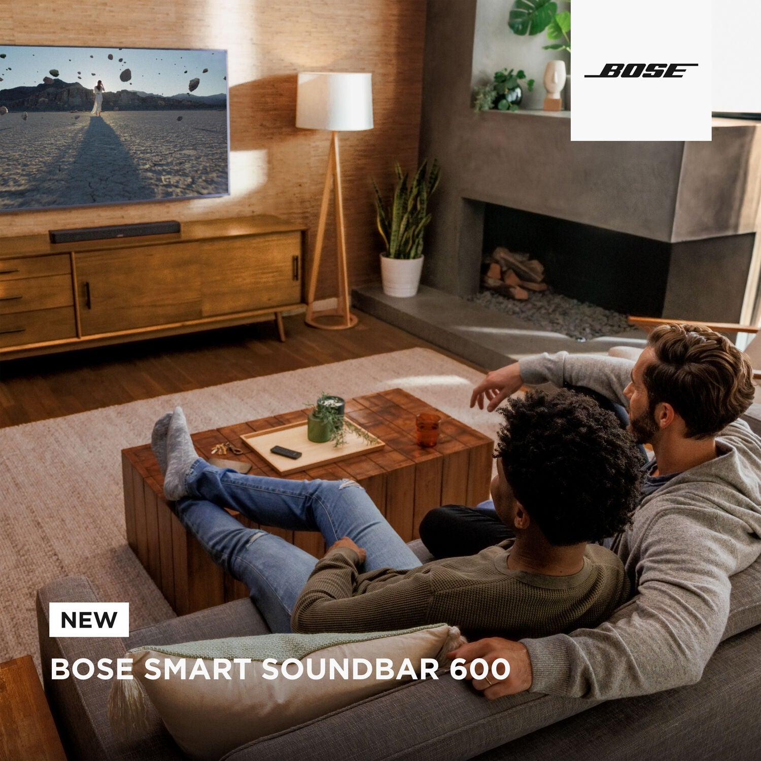 Bose Smart Soundbar 600 (Black) – ProjectorScreen.com