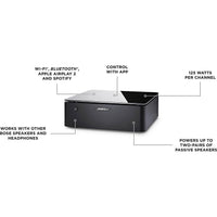 Bose Music Amplifier - 125W Speaker amp with Bluetooth & Wi-Fi connectivity