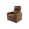 RowOne Prestige Brown Leather 2-Arm Chair Motorized