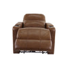 RowOne Prestige Brown Leather 2-Arm Chair Motorized