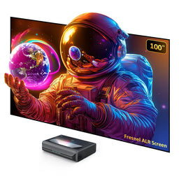 Nexigo Aurora Pro MKII + Nexigo 100" Fresnel Fixed Frame Screen Bundle