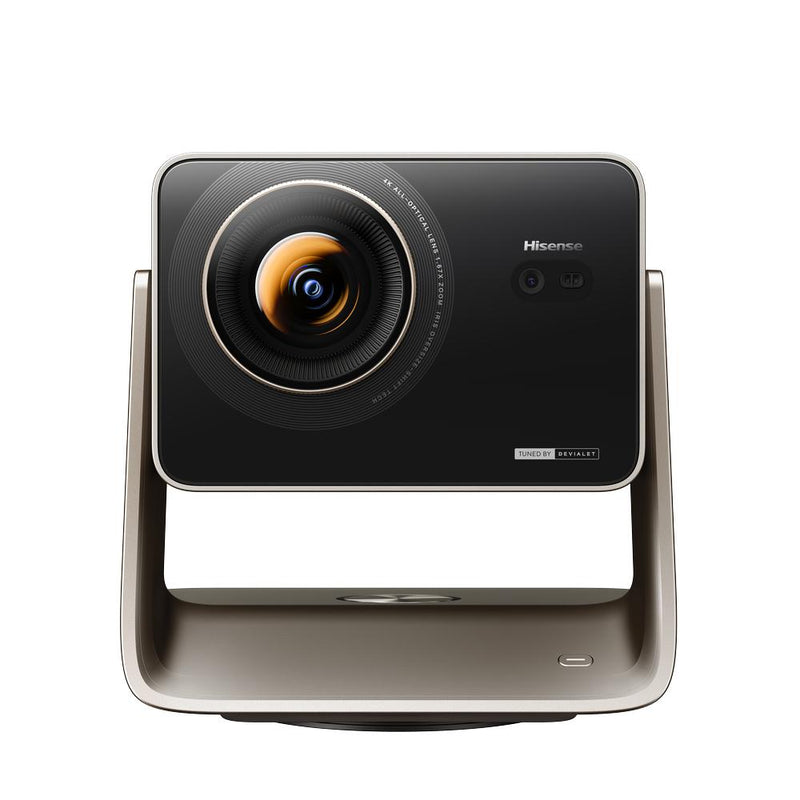 Hisense C3 Pro 4K UHD Smart Projector | Portable Triple Laser HDR10+ IMAX Enhanced w/ Built-In Speakers 3000 Lumens