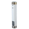 Chief CMS012W, 12 Inch Fixed Extension Column, Pole - White