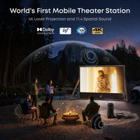 Anker Soundcore Nebula X1 Pro 4K Triple Laser Projector with Dolby Vision & 7.1.4 Dolby Atmos Audio Mobile Theater Station