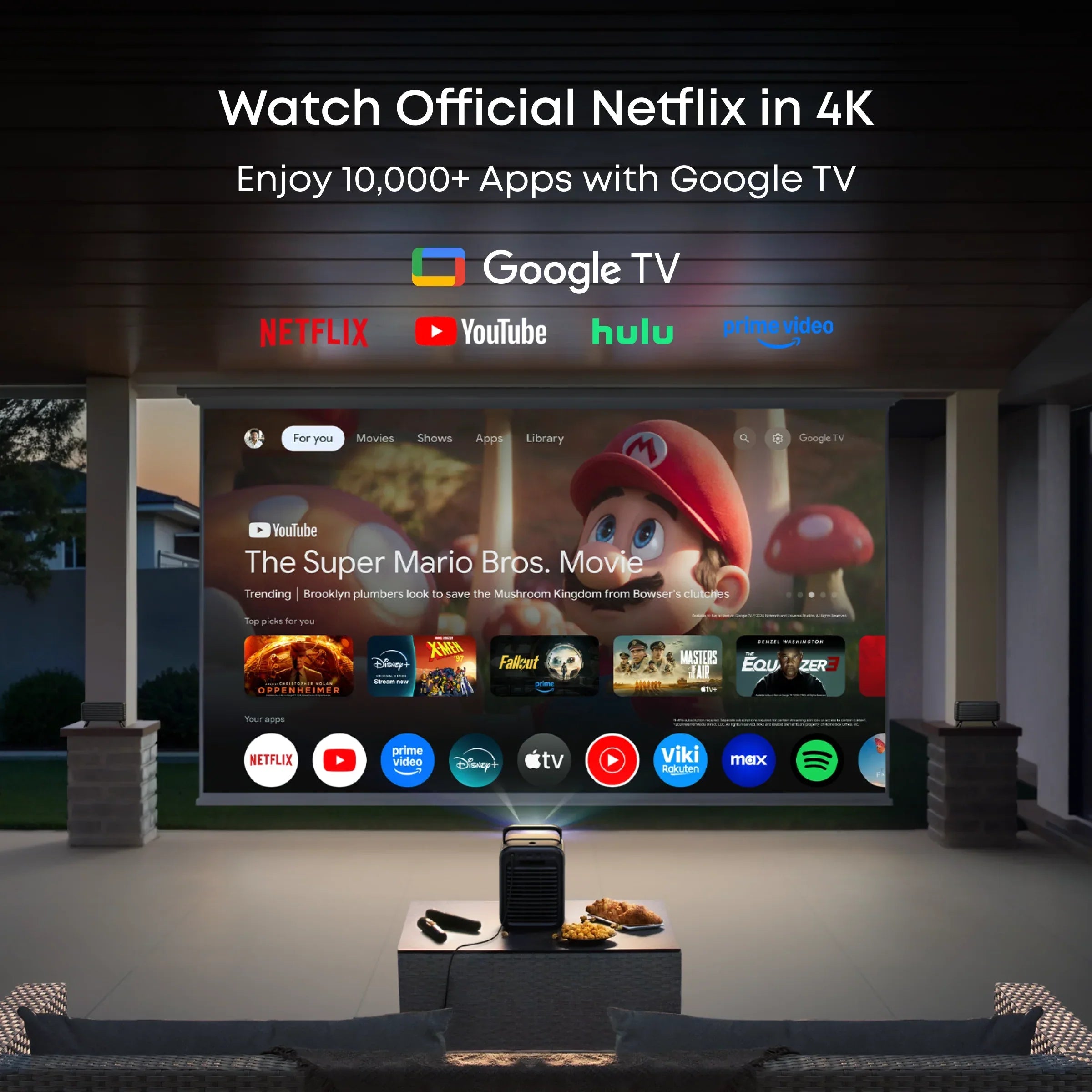 Anker Soundcore Nebula X1 4K Triple Laser Projector - Thumbnail 5