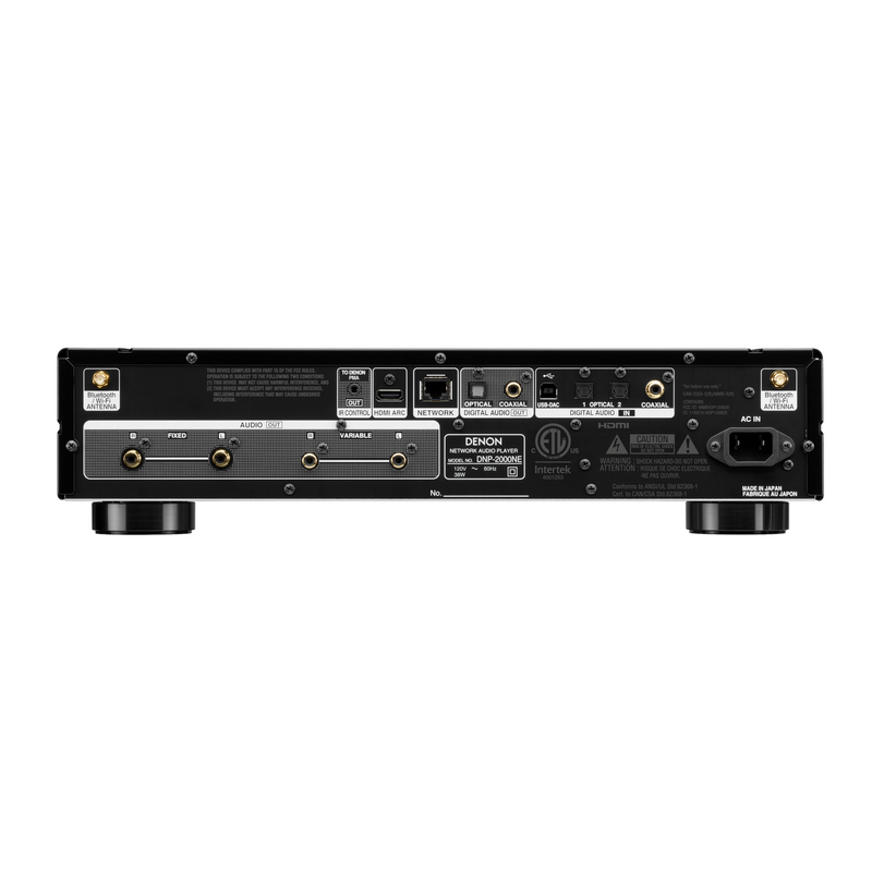 Denon DNP-2000NE High Resolution Audio Streamer with HEOS Built-In - Black