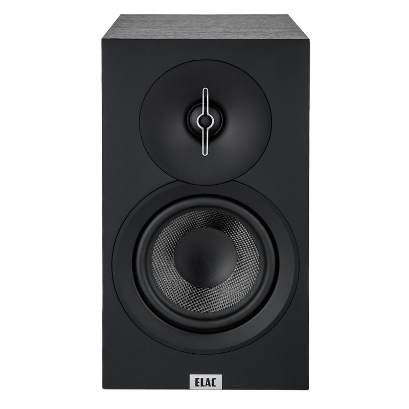 ELAC DEBUT 3.0 -5.25" Bookshelf Speakers (Black) DB53-BK - (Pair)