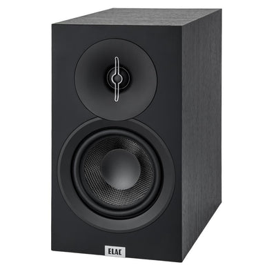 ELAC DEBUT 3.0 -5.25" Bookshelf Speakers (Black) DB53-BK - (Pair)