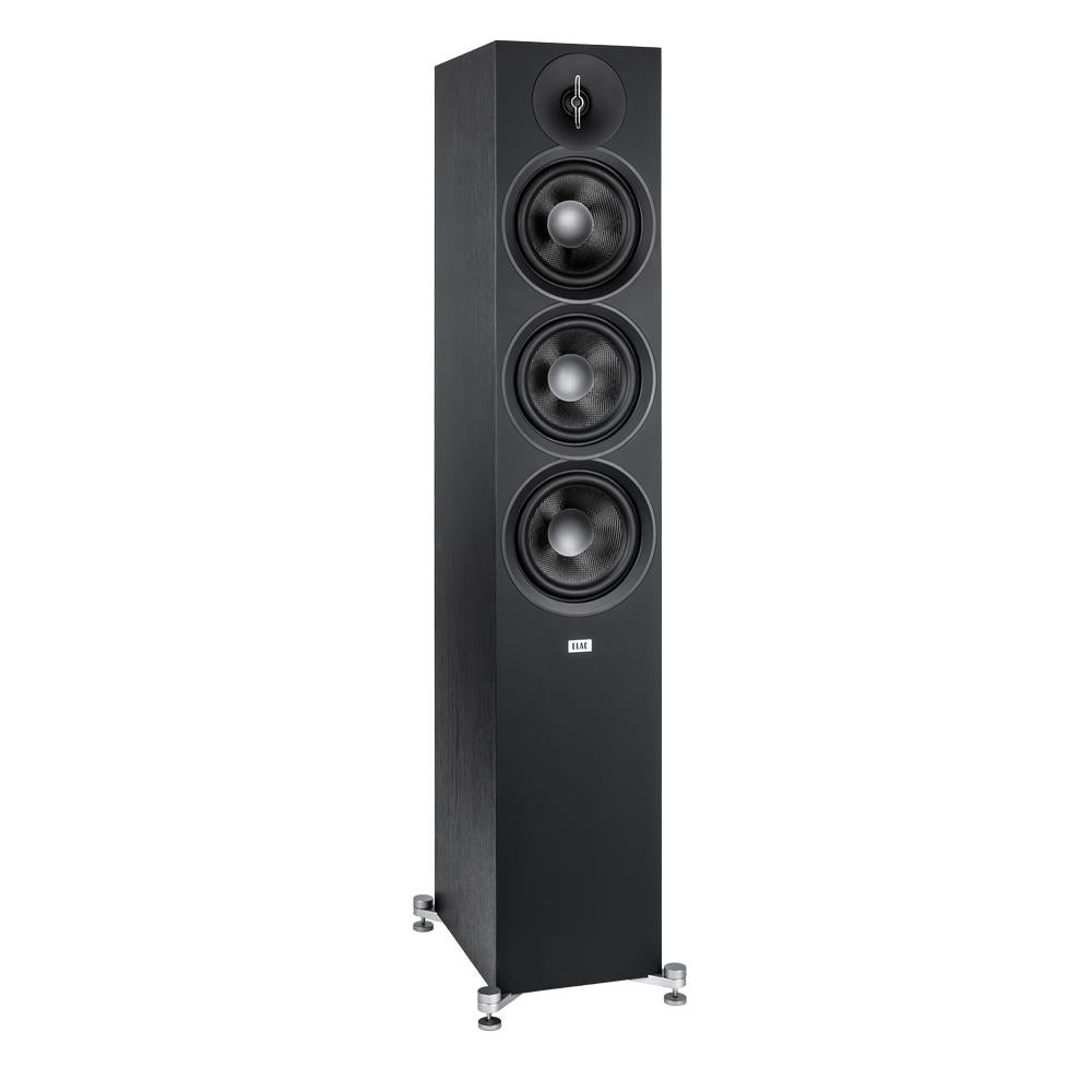 ELAC DEBUT 3.0 - 6.5" Floor Speaker (Black) DF63-BK - (Each)