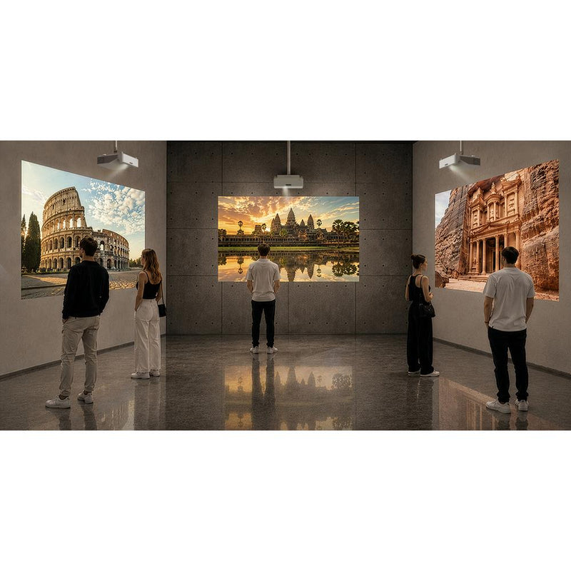 Optoma ZU600UST WUXGA Professional Installation Ultra Short Throw Laser Projector with 6000 Lumens