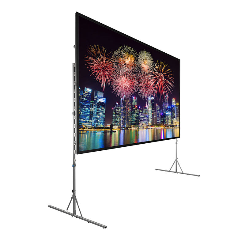 Da-Lite Fast Fold Deluxe 38309N - 123" diag.(63.5x102.5) - [16:10] - Da-Tex - 1.3