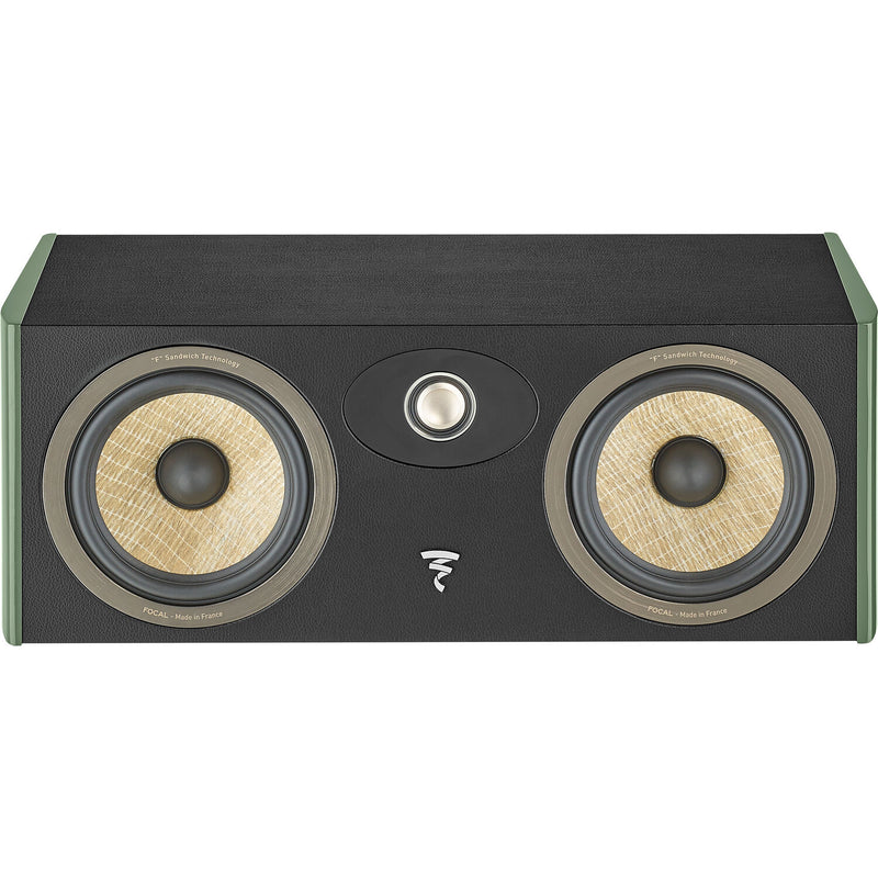 Focal Aria Evo X Two-Way Center Channel Speaker (High-Gloss Moss Green)