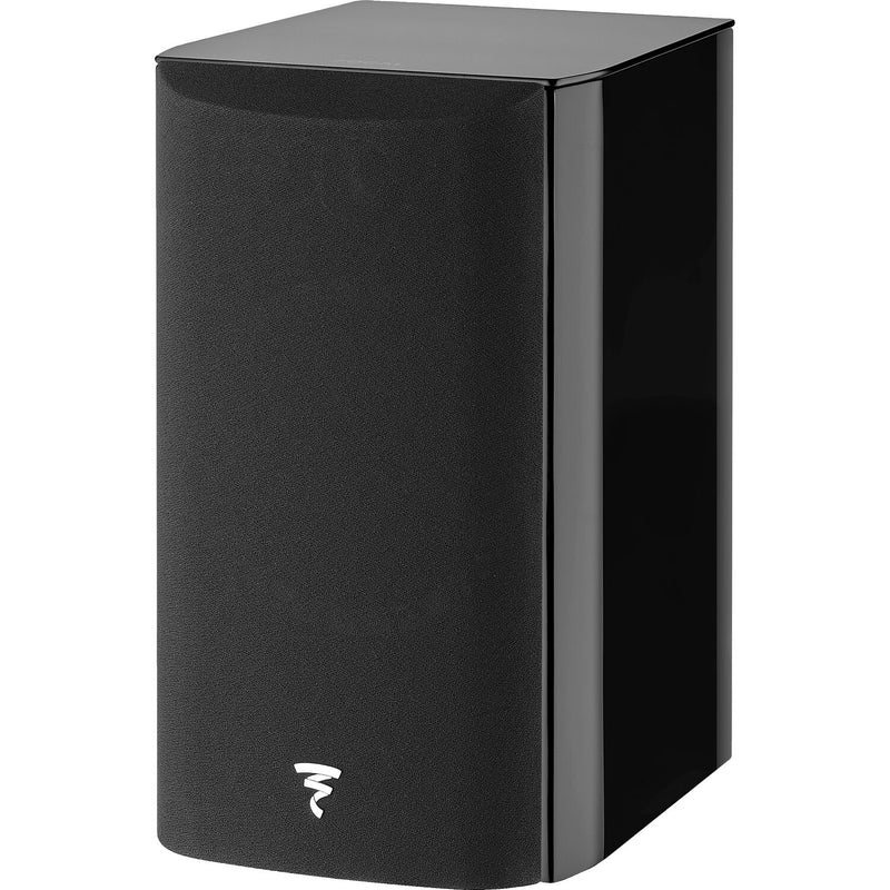 Focal Aria Evo X N1 Two-Way Bookshelf Speaker (High-Gloss Black, Single)