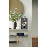 Focal Aria Evo X N1 Two-Way Bookshelf Speaker (High-Gloss Black, Single)