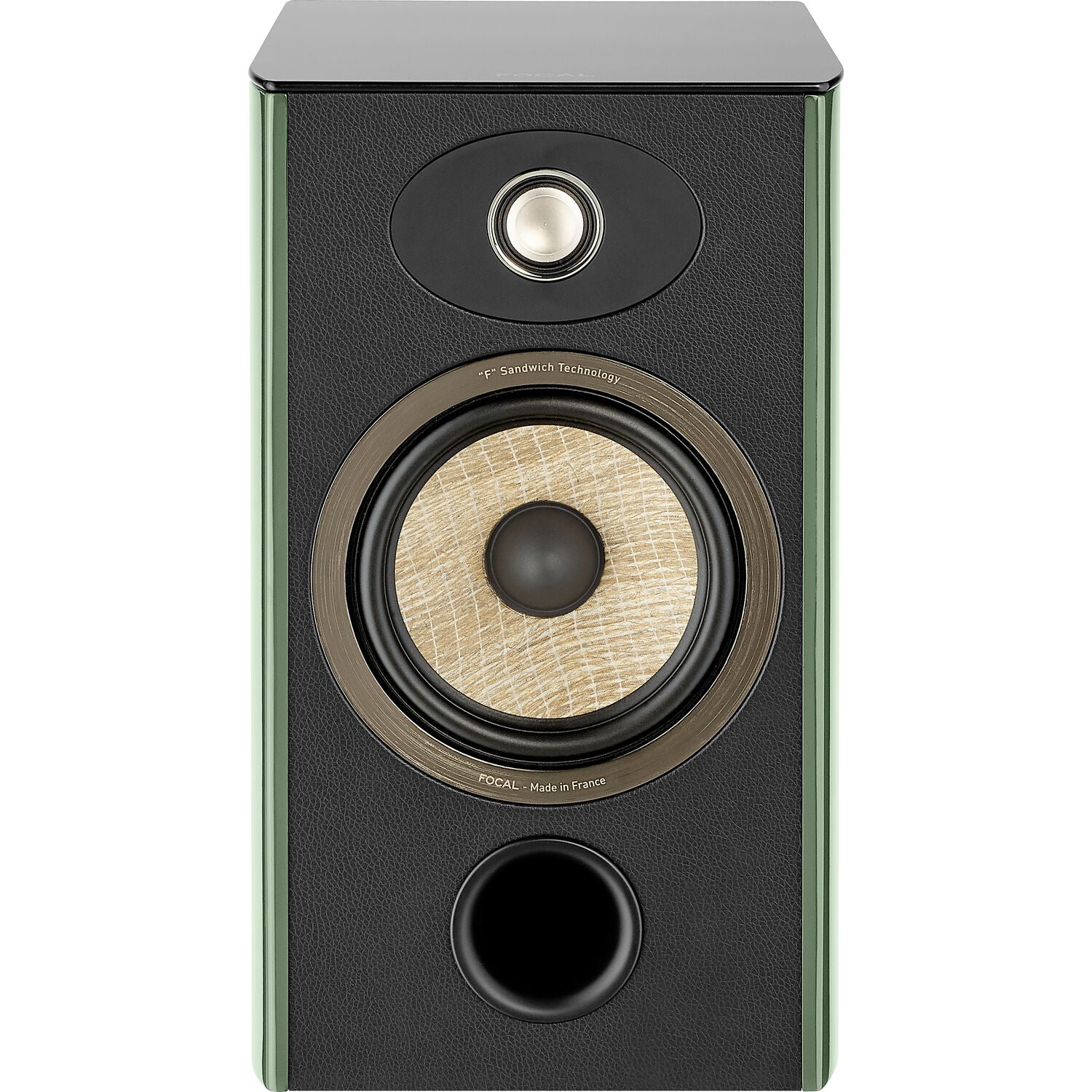 Focal Aria Evo X N1 Two-Way Bookshelf Speaker (High-Gloss Moss