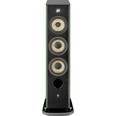 Focal Aria Evo X N2 Three-Way Floorstanding Speaker (High-Gloss Moss Green, Single)