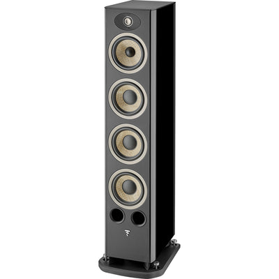 Focal Aria Evo X N3 Three-Way Floorstanding Speaker (High-Gloss Black, Single) - Open Box