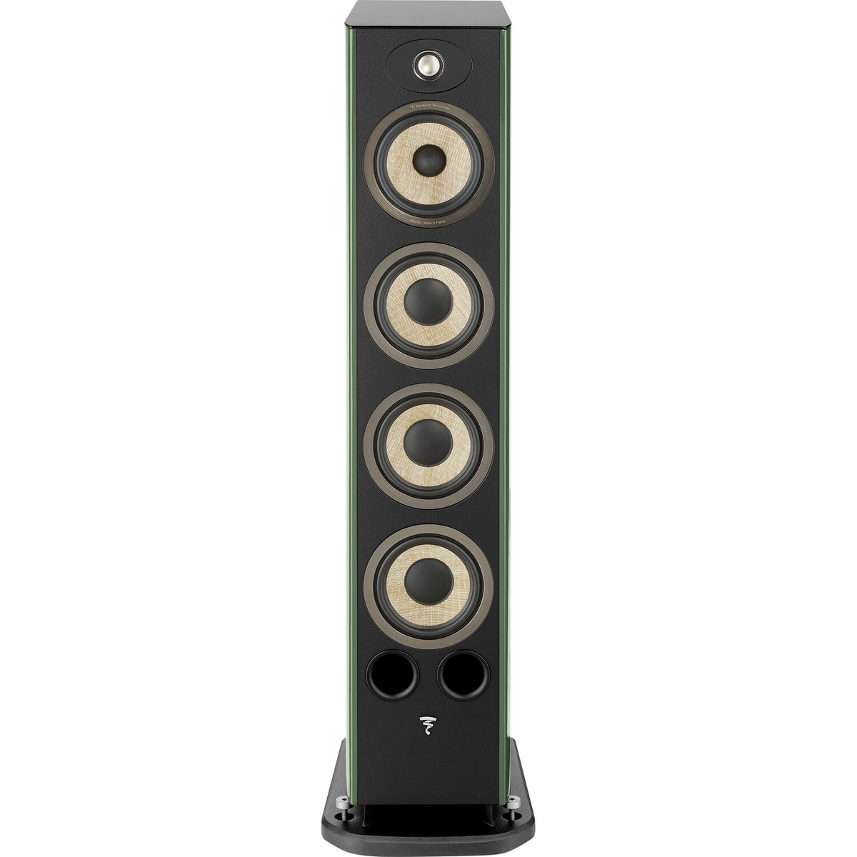 Focal Aria Evo X N3 Three-Way Floorstanding Speaker (High-Gloss Moss Green, Single)