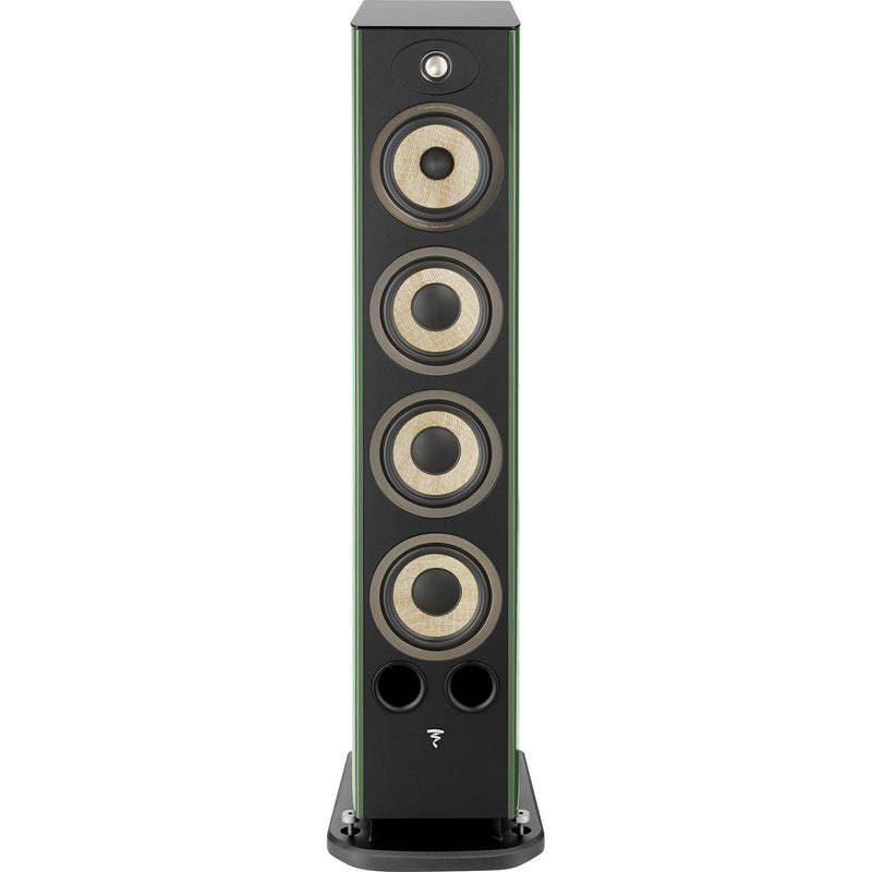 Focal Aria Evo X N3 Three-Way Floorstanding Speaker (High-Gloss Moss Green, Single)