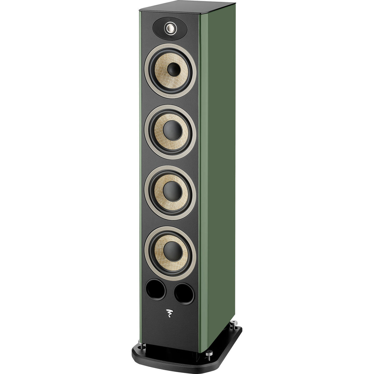Focal Aria Evo X N3 Three-Way Floorstanding Speaker (High-Gloss Moss Green, Single)