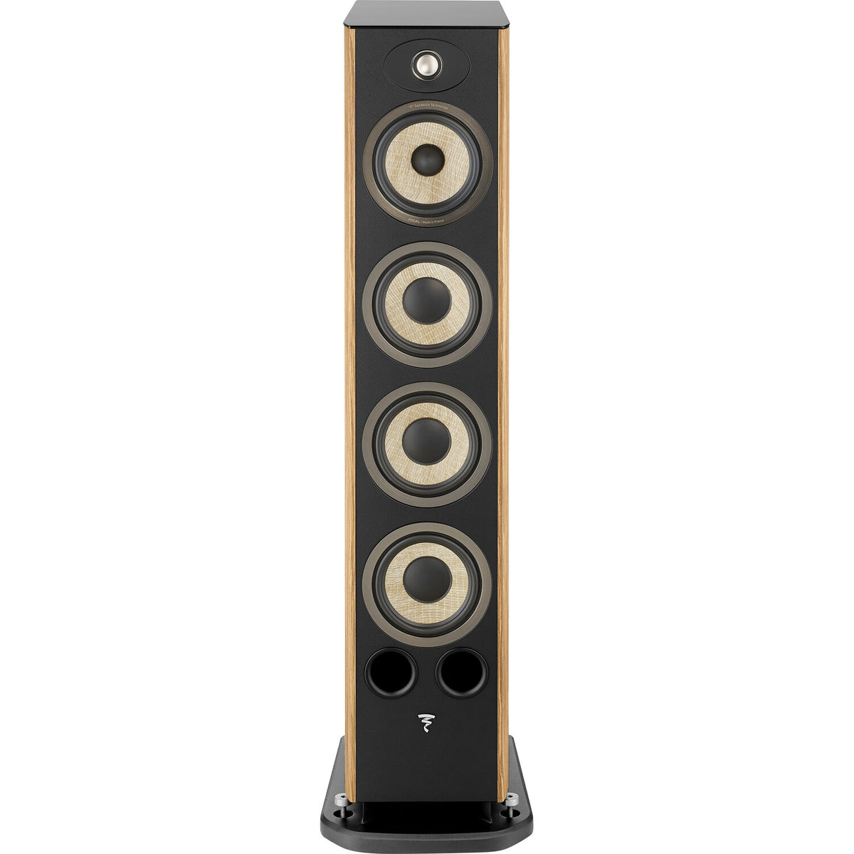 Focal Aria Evo X N3 Three-Way Floorstanding Speaker (Prime Walnut, Single)