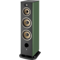 Focal Aria Evo X N4 Three-Way Floorstanding Speaker (High-Gloss Moss Green, Single)