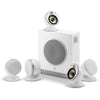 Focal D&#244;me Flax 5.1 Surround Sound System with Sub Air Wireless Subwoofer (White)