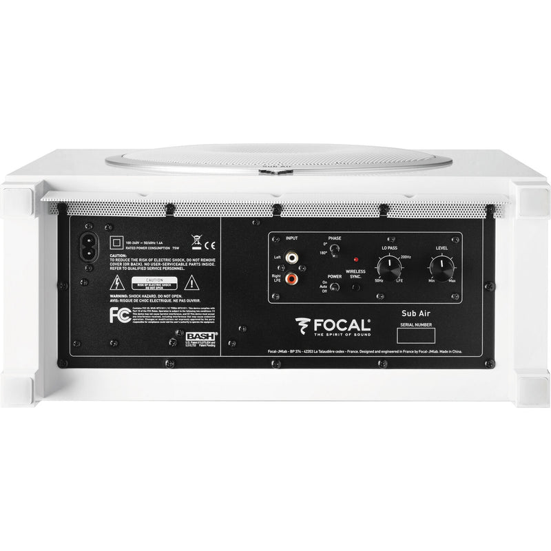 Focal Sub Air 8" 150W Wireless Subwoofer (White)