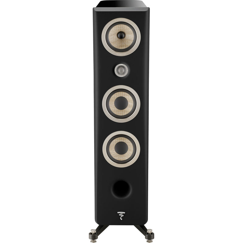 Focal Kanta N2 Floorstanding Speaker (High-Gloss Black & Black, Single)