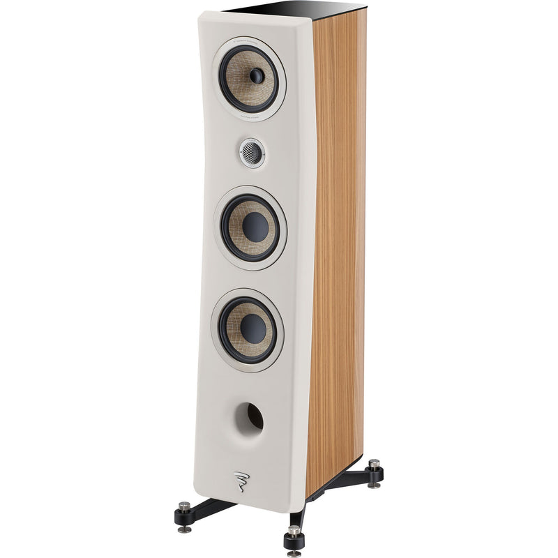 Focal Kanta N2 Floorstanding Speaker (High-Gloss Walnut & Ivory, Single)