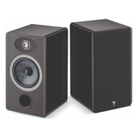 Focal Omada N1 2-Way Bookshelf Speaker (High-Gloss Black, Pair)