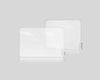 Ghent Ghent HMYRN34FR 3'x4' Harmony Frosted Glass Board - Radius Corners - 4 Markers and Eraser