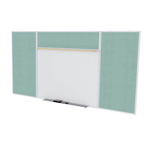 Ghent-SPC410E-V-199 - 4'x10' Style E Combination - Porcelain Magn Whtb ...