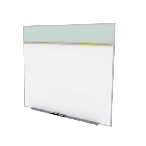 Ghent-SPC512A-V-193 - 5'x12' Style A Combination - Porcelain Magn Whtb ...