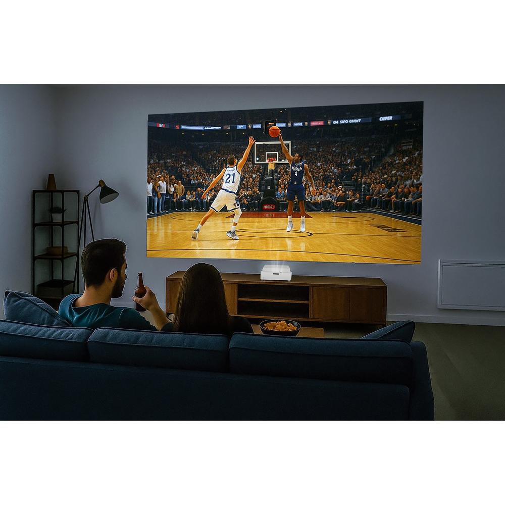 Optoma GT4000UHD 4K Ultra Short Throw Laser Projector with 4000 Lumens