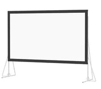 Da-Lite Fast Fold Heavy Duty Deluxe 99794 - 200" diag.(90x160) - [16:9] - Da-Mat - 1.0