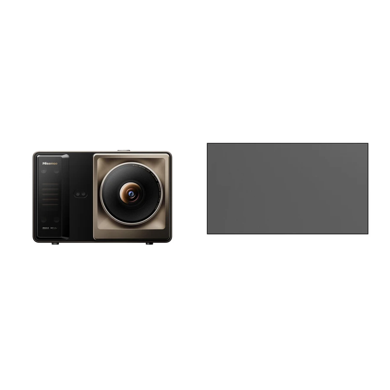 Hisense XR10 + Spectra Shadowscape 120" ALR Fixed Frame Screen Bundle