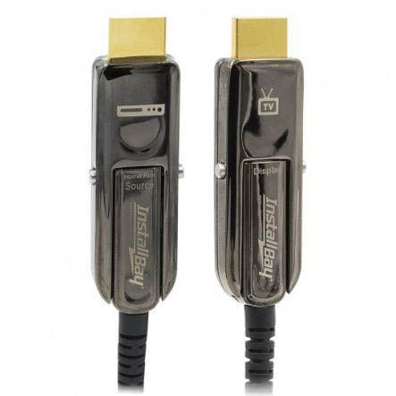 Metra AV HDMI AOC Cable 24Gbps Cl3 Rated 130Ft With Detachable Headshell