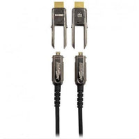 Metra AV HDMI AOC Cable 24Gbps Cl3 Rated 100Ft With Detachable Headshell