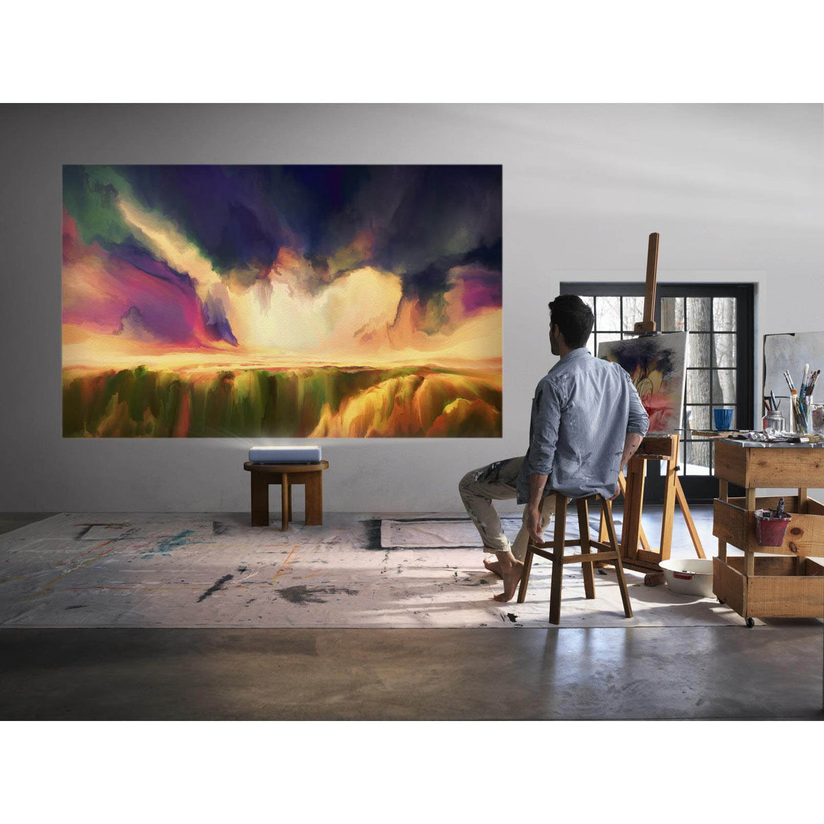 Samsung LSP9T Premiere 4K Ultra Short Throw Laser Projector