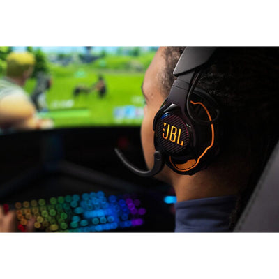 JBL Quantum 910 Wireless Noise-Cancelling Over-Ear Gaming Headphones Black
