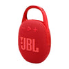 JBL Clip 5 Portable speaker with Bluetooth, built-in battery, waterproof and dustproof - Red