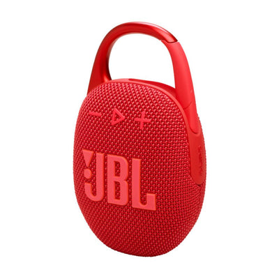 JBL Clip 5 Portable speaker with Bluetooth, built-in battery, waterproof and dustproof - Red